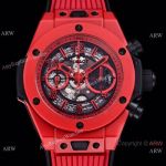 Super Clone Hublot Unico RED MIGIC Limited Edition BBF hub1280 Watch 45mm